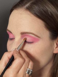 15 Pink Lady Make up Look - Untere Augenlider 3 Pink Lady Make up Look – Untere Augenlider 3