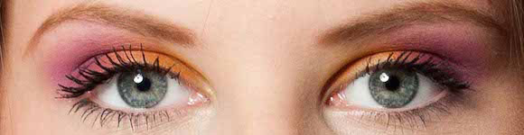 Augen Make up Colour Blocking Augen Make up Colour Blocking