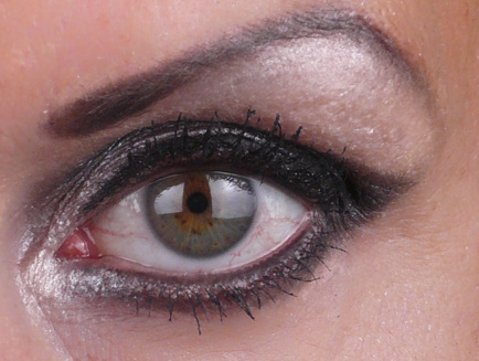 katzenauge silberglanz 10 Modisches Augen Make up – Katzenauge und Silberglanz