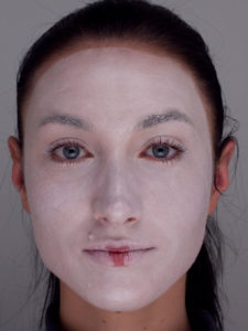 3. grundierung 3 225x300 Geisha   Schminkanleitung
