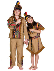 Karneval Indianer Kostuem Karneval Indianer Kostuem 230x300 Kinderschminken Indianer Schminkanleitung