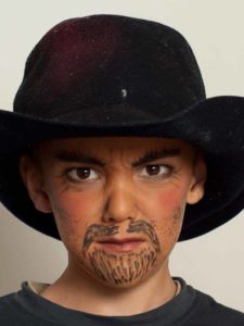 Kinderschminken Cowboy 2 02 Kinderschminken Cowboy 2 225x300 Kinderschminken Cowboy