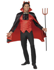 Karneval Teufel Kostuem Mann Karneval Teufel Kostuem Mann 230x300 Teufel – die klassische Variante in rot schminken Schminkanleitung