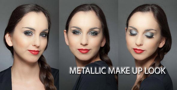 Metallic Look für die Party an Silvester