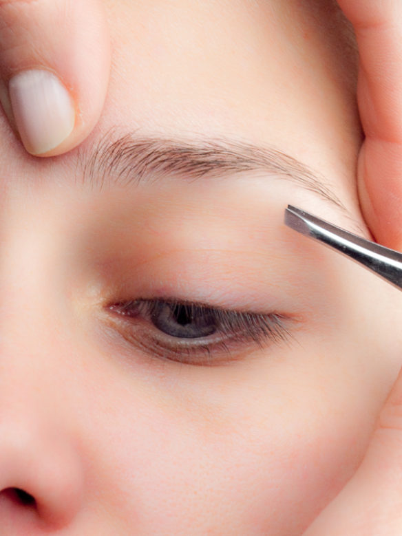 Augenbrauen richtig zupfen » Anleitung & Tipps vom Make up Artist