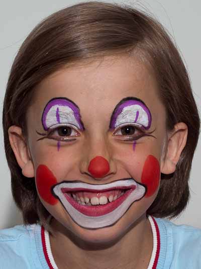 Clown schminken & Kostüm - Verschiedene Varianten!
