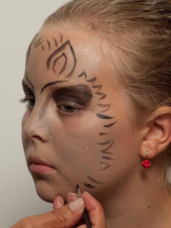 Werwolf Mütze Mit Fell & Ohren - Tierkostüm Accessoire Für Halloween