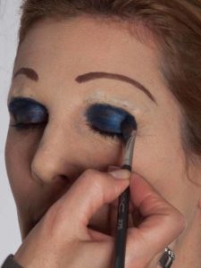 Katzenberger - schminken und Kostüm für Karneval selber machen - Augen Make up 1