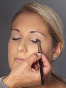 Helene Fischer Make up - Oberes Augenlid 2