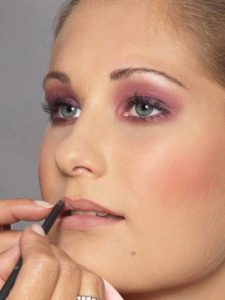 Sylvie van der Vaart Make up - Lippen 1