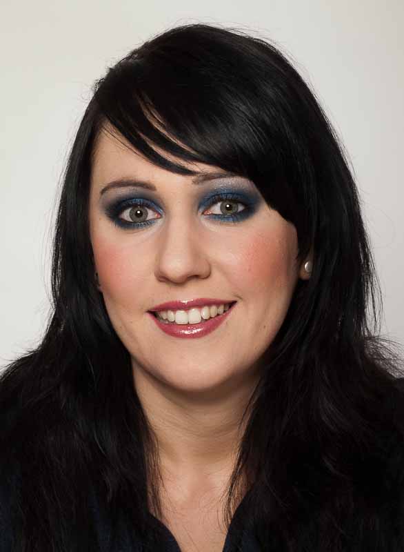  Braut Make up Nachtblaue Smokey Eyes