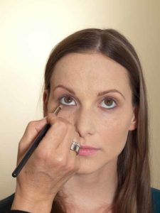 Business Make up Look - Unterer Wimpernrand 1