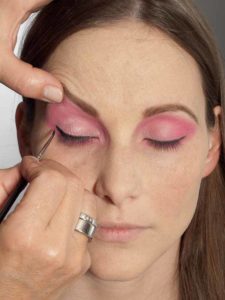 Pink Lady Make up Look – Lidstrich 2