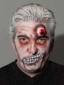 Halloween aktuelle Trends Zombie mit drittem Auge