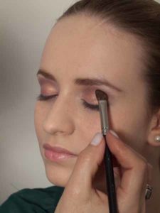 Nude Look, natürliches Make up - Lidfalte 2 Nude Look, natürliches Make up - Lidfalte 2