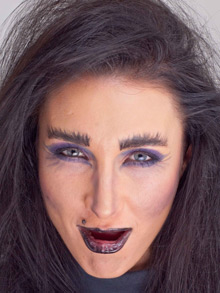 Halloween Make up - Black Magic Hexe Halloween Make up - Black Magic Hexe