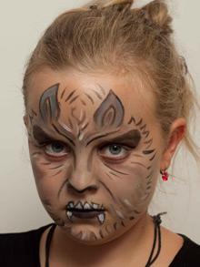 Halloween Make up - Werwolf Halloween Make up - Werwolf
