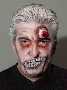 Halloween-Make-up-Zombie