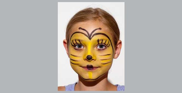 Karneval Fasching Schminken Make Up Vorlagen Ideen