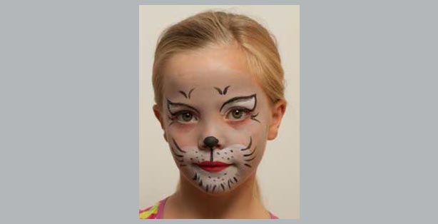 Karneval Fasching Schminken Make Up Vorlagen Ideen