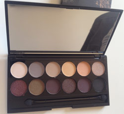 Sleek Lidschatten Palette