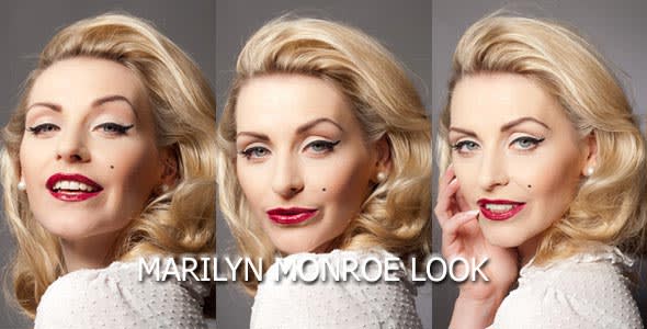 Marilyn Monroe Makeup Look schminken