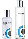 Keraplex Care Set: Keraphlex Perfector Step 3 Kur 100 ml + Shampoo 200 ml ( DAS Pflegesystem für zu Hause )