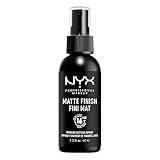 NYX Professional Makeup Setting Spray, Langanhaltende Textur, Fixierendes Spray, Leichte, vegane Formel, Matte Finish, 60 ml