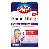 Abtei Biotin 10 mg, 30 Stück, 1-er Pack (1 x 22 g)