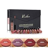 Rechoo 12 Pcs Mattes Lipgloss Set