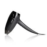 ghd Flight+ Reisehaartrockner – Klappbarer & Leistungsstarker Reisefön in Schwarz mit Reisetasche & Dual-Spannung (120V & 240V) für Flexibles Styling Unterwegs – Für Alle Haartypen