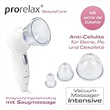 prorelax Vakuum Massagegerät