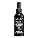 NYX Professional Makeup Setting Spray, Langanhaltende Textur, Fixierendes Spray, Leichte, vegane Formel, Matte Finish, 60 ml