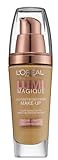 L'Oréal Paris Make-Up Lumi Magique Fond de Teint, W6 Gold Camel - optimale, natürliche Deckkraft mit bis zu 12h Halt - für einen tollen Glow, 1er Pack (1 x 30 ml)