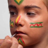 Indianer schminken – Schminkanleitung und Kostüm selber machen für Kinder